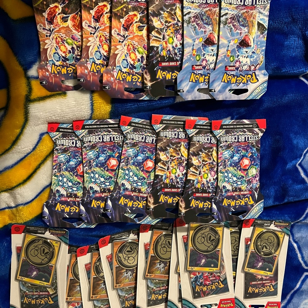Pokémon Scarlet and violet booster packs